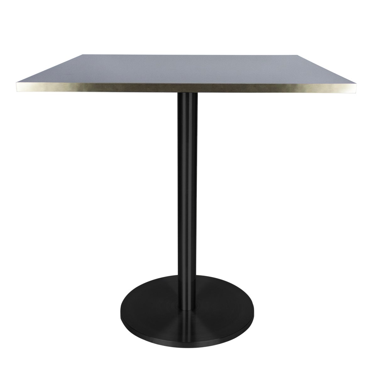 Marais Bistro Table SQUAREwith Gold Edge