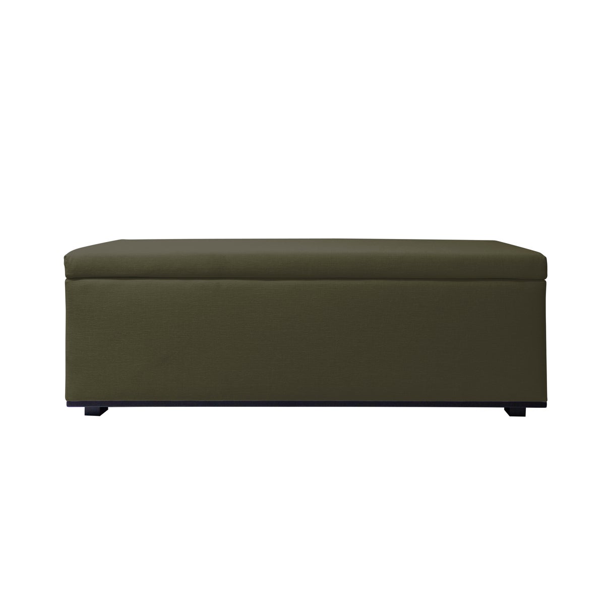 Porto Storage Bench In Giant 37 Green
