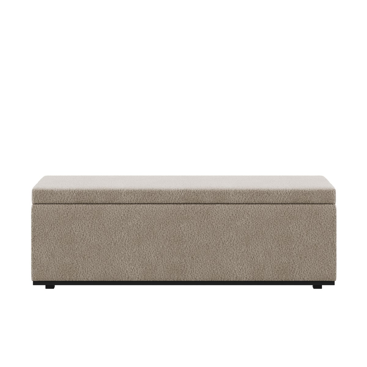 Porto Storage Bench - Newport Fabric Sand