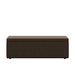 Porto Storage Bench - Portland Fabric Chocolate