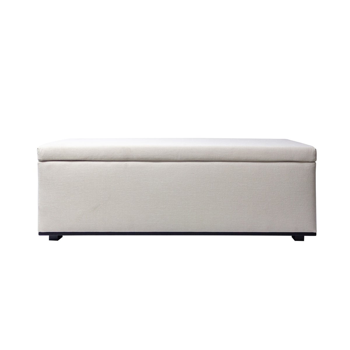 Porto Storage Bench In Rate fabric Charcoal