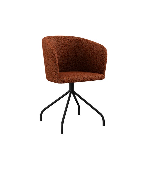 Ratio Swivel Chair - Alpine Fabric Marron
