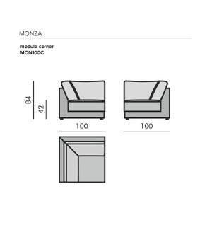 MONZA module corner