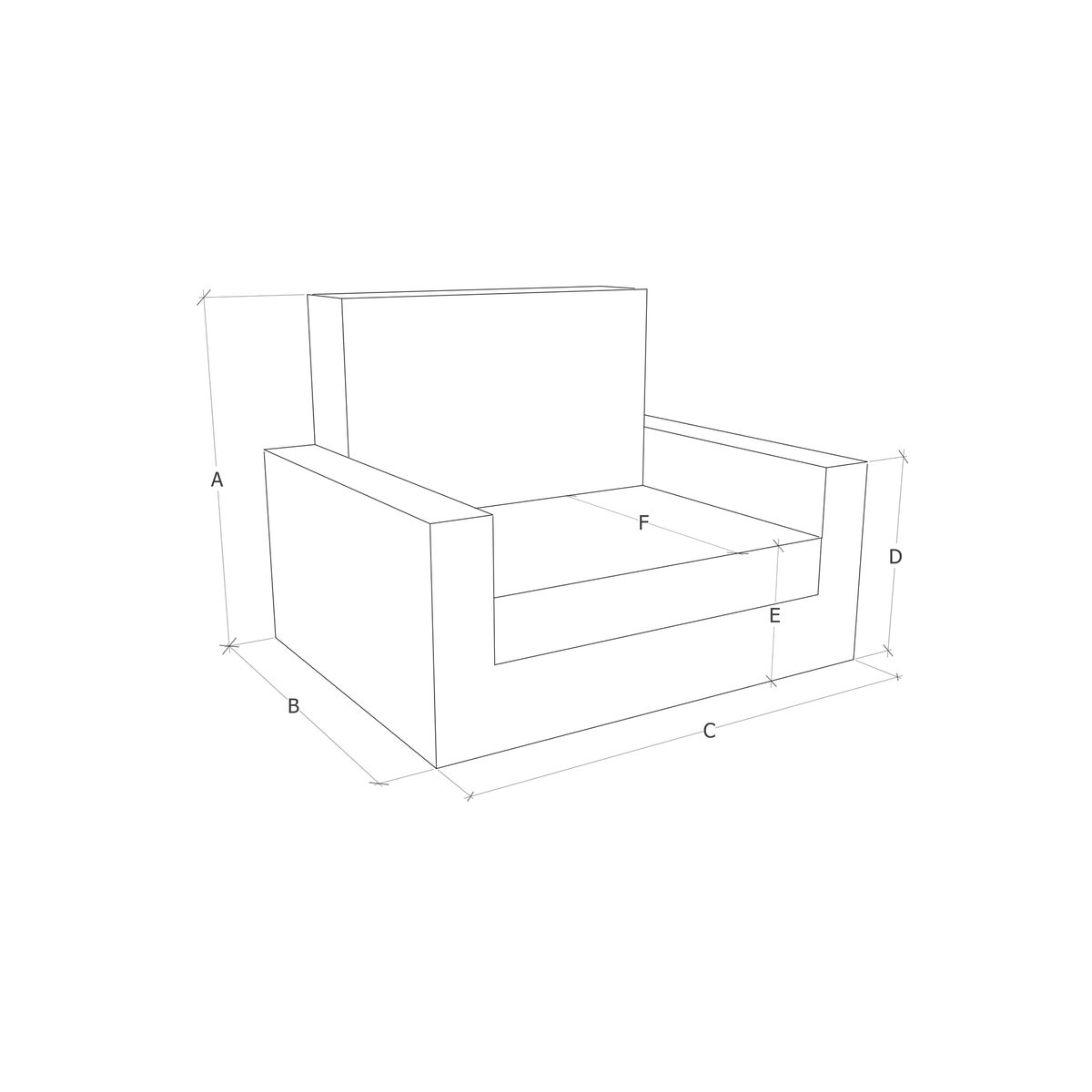 Lounge Chair With Footrest - Zf