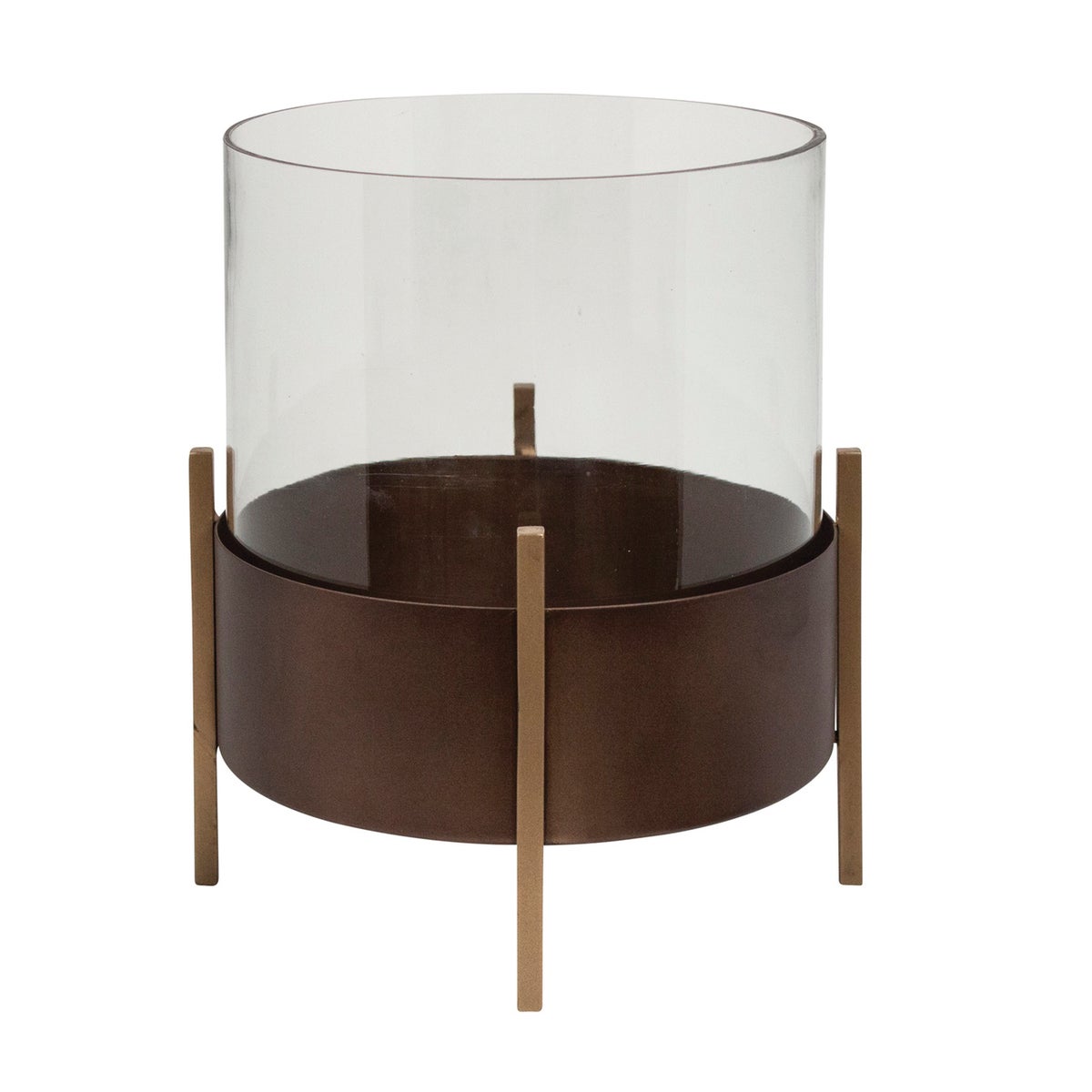Lantern Round With Glass S
