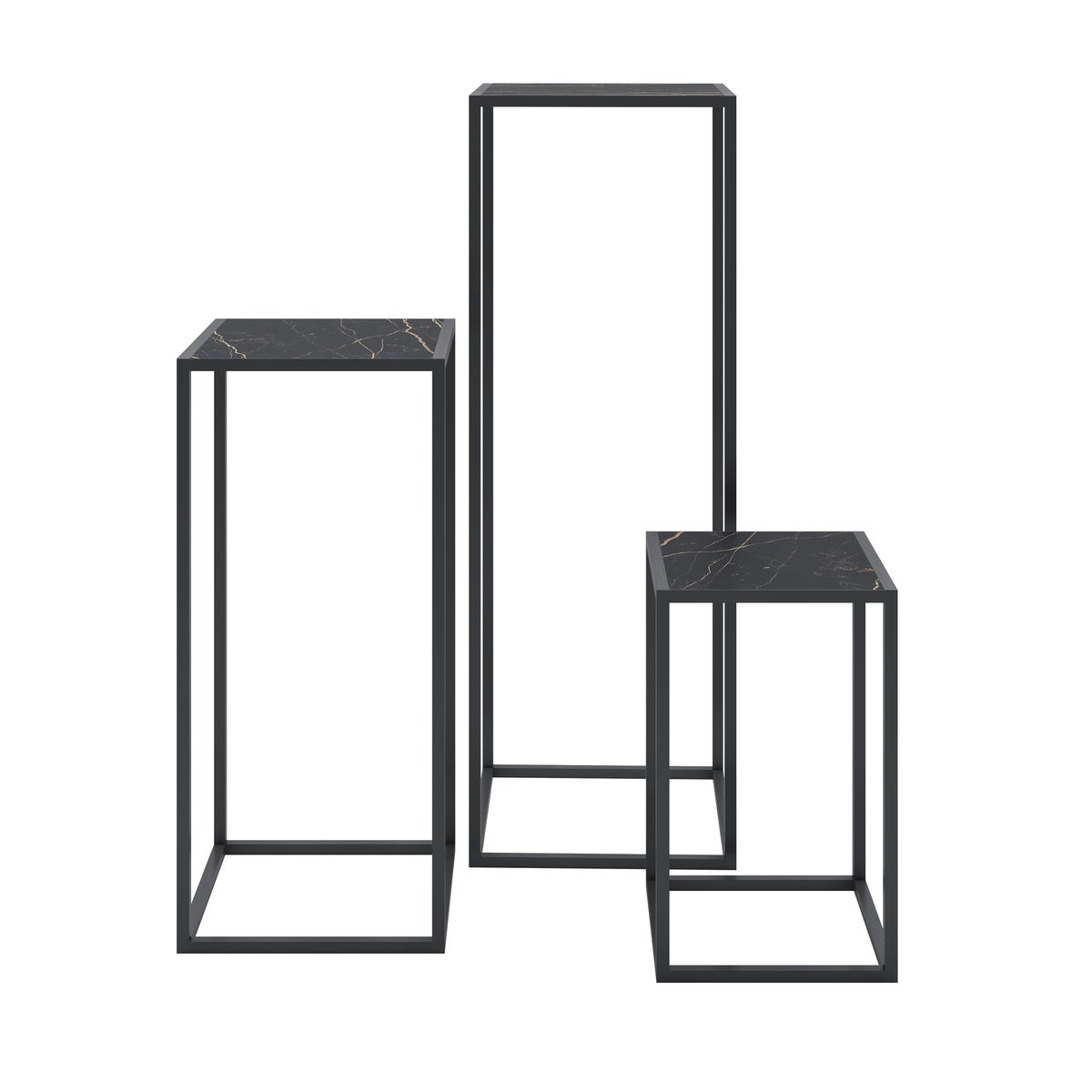 Lecce Console Set - Thundernight Ceramic