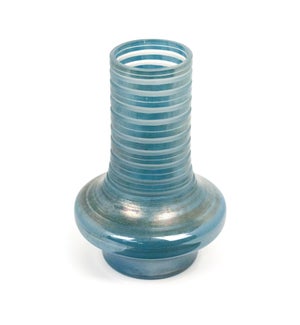 Vase Glass With Lines S
