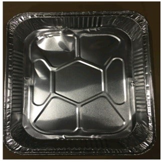 ALUMINUM PAN� HALF SIZE DEEP - 100/CS (#1800)