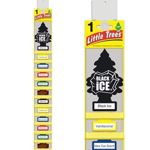 CAR FRESHENER® KLIP STRIPS ASSORTED 1'S - 24/CS