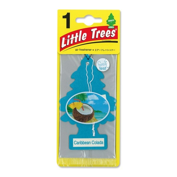 CAR FRESHENER® CARIBBEAN COLADA 1'S - 24/CS (10324)
