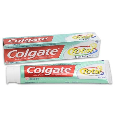 COLGATE® TP 7.8 OZ - TOTAL MINT STRIP GEL - 24/CS (76318)