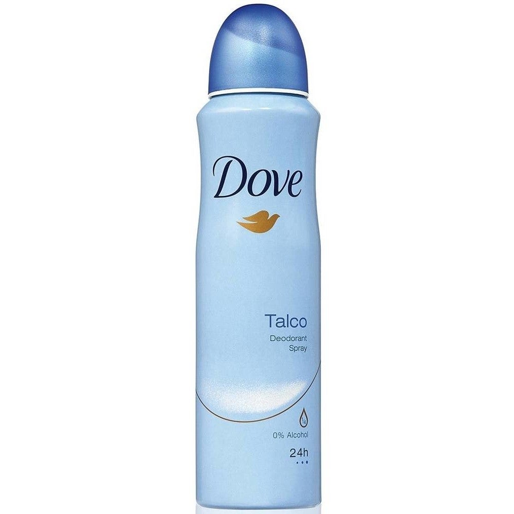 DOVE® DEODORANT SPRAY 150 ML - TALCO- 12/UNIT