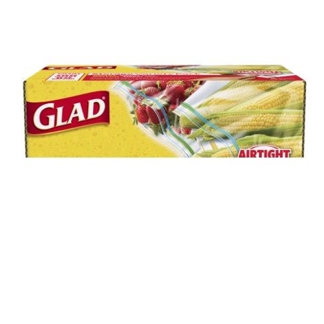 GLAD® FOOD STORAGE ZIPPER SNACK- 12/80CT