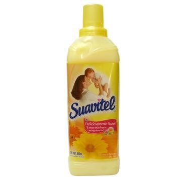 SUAVITEL® FABRIC SOFTENER 850 ML - AROMA DE SOL (YELLOW- 01631)- 12/CS