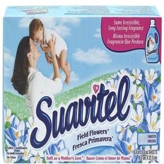 SUAVITEL® DRYER SHEET - SP FIELD FLOWER 20CT -(BLUE) 15/CS