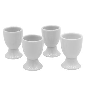 Egg Cups White Porcelain