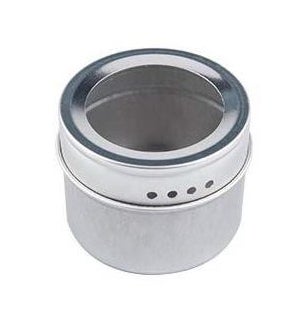 Spice Jar w/Magnetic Base Round
