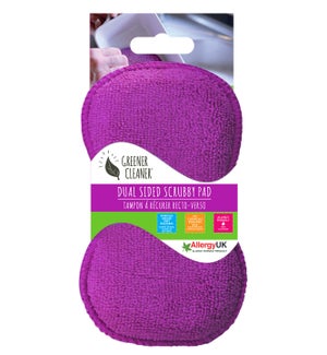 Dual-Sided Scrubby Pad Purple