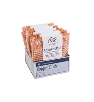 Copper Cleaning Cloth 2/ST  14cm/5.5" 15/CDU Eng(4037892501069)