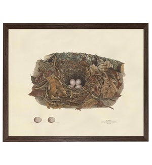 24X18 84008 Bird Nest Plate Horizontal