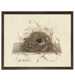 24X18 84008 Bird Nest Plate Horizontal