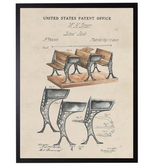 Watercolor School Desk patent