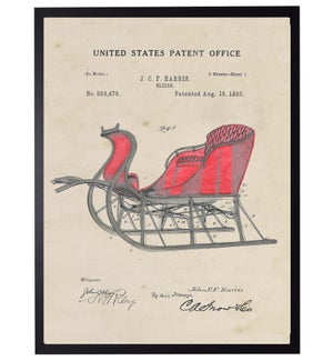 Watercolor Sleigh Patent