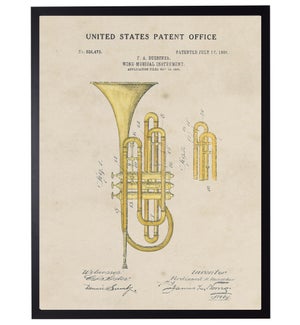 Watercolor Trumpet Patent