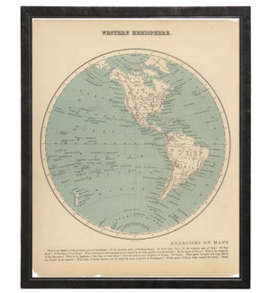 Western Hemisphere single map