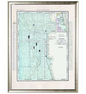 Chicago Central Portion map