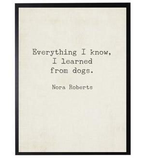 Everything I know quote, Roberts,