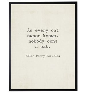As every cat quote, Berkeley,