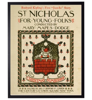 Vintage St Nick music poster