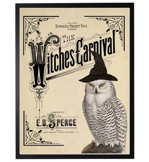 Witches carnival poster