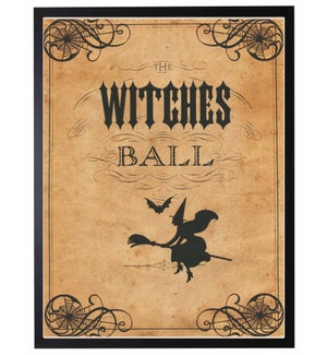 Witches ball poster
