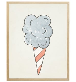 Watercolor ice cream cone