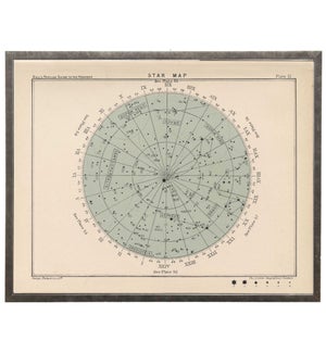 Large round constellation star map 51