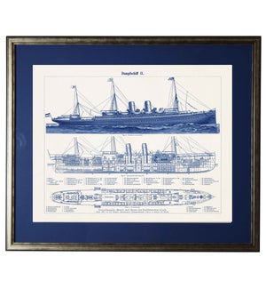 Ship 1, matted