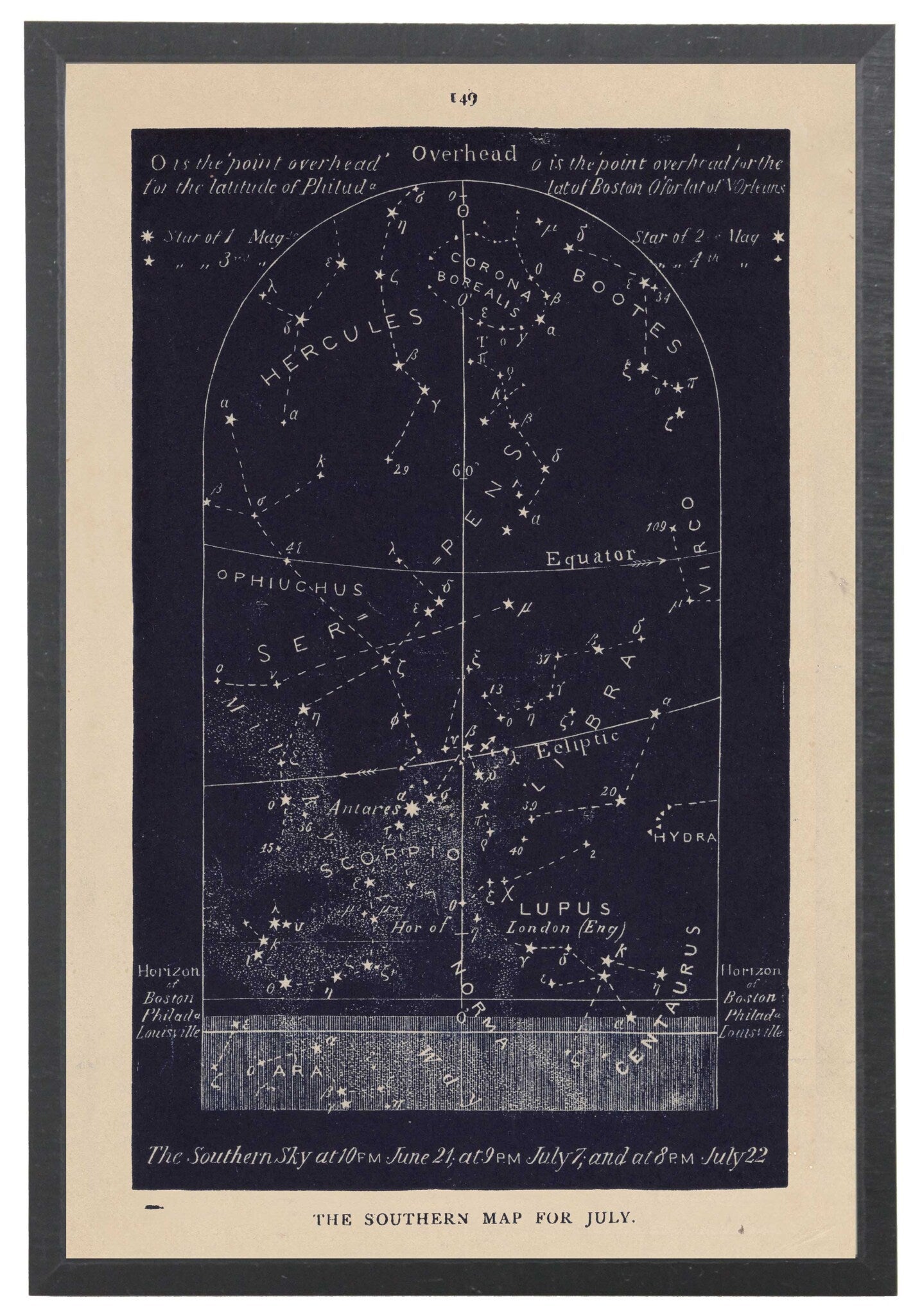 ancient celestial map