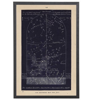 Navy Southern Star Map 149 for July