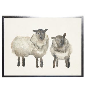 Watercolor sheep