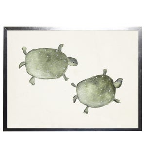 Watercolor turtles