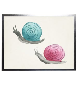Watercolor snails