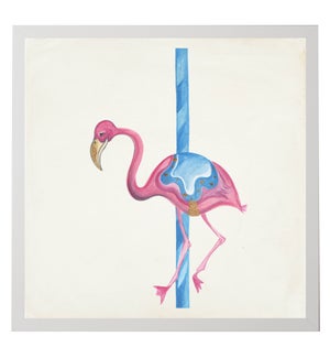 Carousel animal flamingo