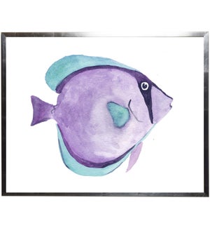 Purple and blue fish