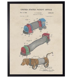 Watercolor Slinky toys Patent