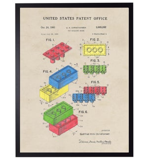 Watercolor Legos Patent