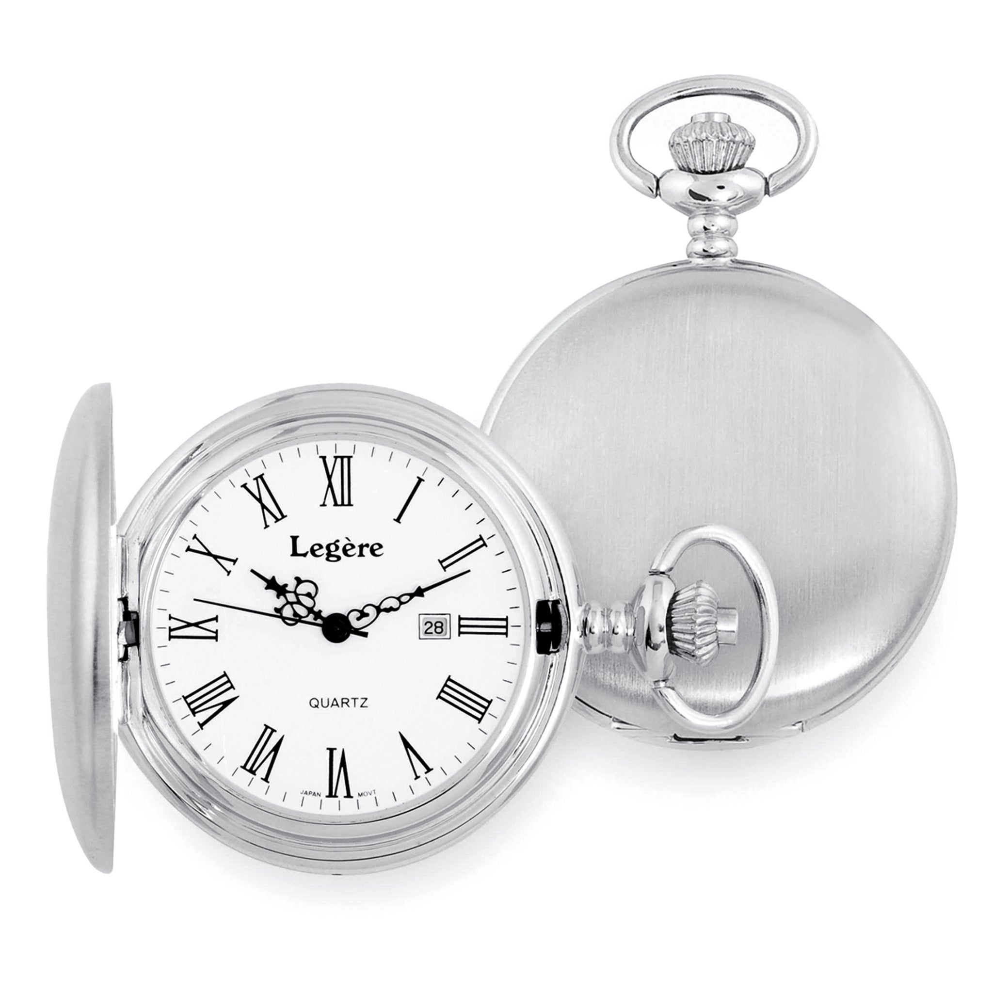 Plain pocket store watch