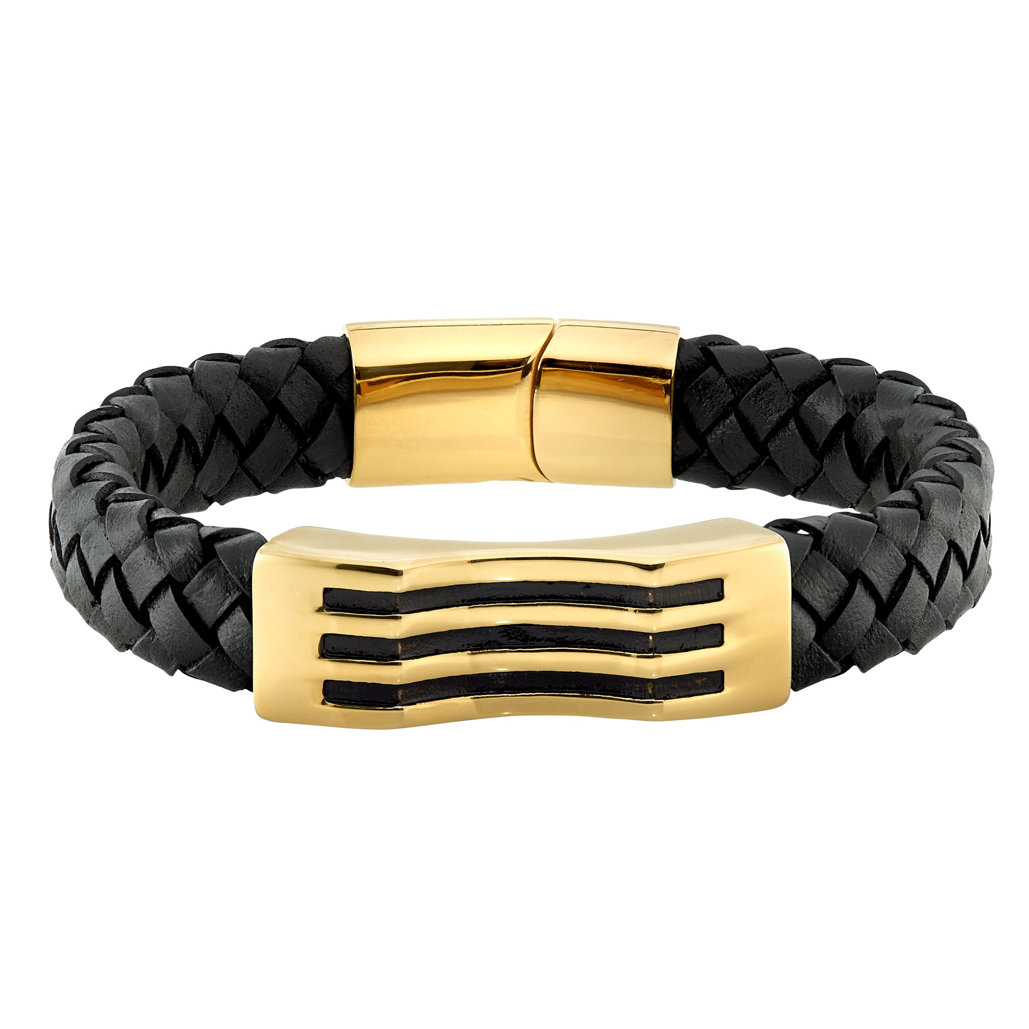 Amazon.com: Fablinks Leather Bracelet for Men, Black Bracelets for Teens,  Mens Jewelry, Cool Men's Acessories with Silver Connector Clasp for Guys  (Black): Clothing, Shoes & Jewelry