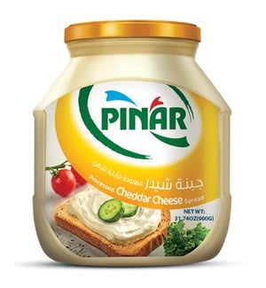 PINAR PINAR SPREADABLE PROCESSED CHEDDAR CHEESE 900grX6